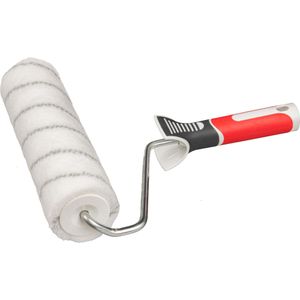Böttcher-AG Farbroller Rollputzroller, Mikrofaser, 25cm, für Wandfarbe, mit Farbwalze