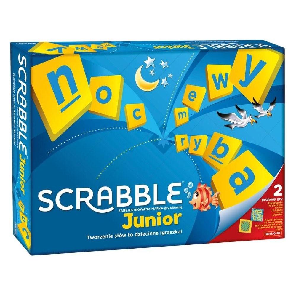 Mattel Gra Scrabble Junior (Polnisch, 2 - 4 Spieler) (G-9735)