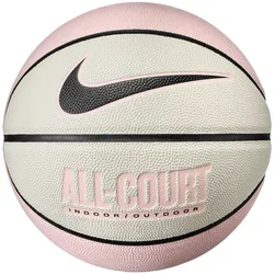 NIKE Everyday All Court 8P Indoor/Outdoor Basketball 138 - coconut milk/black/washed coral/black 7