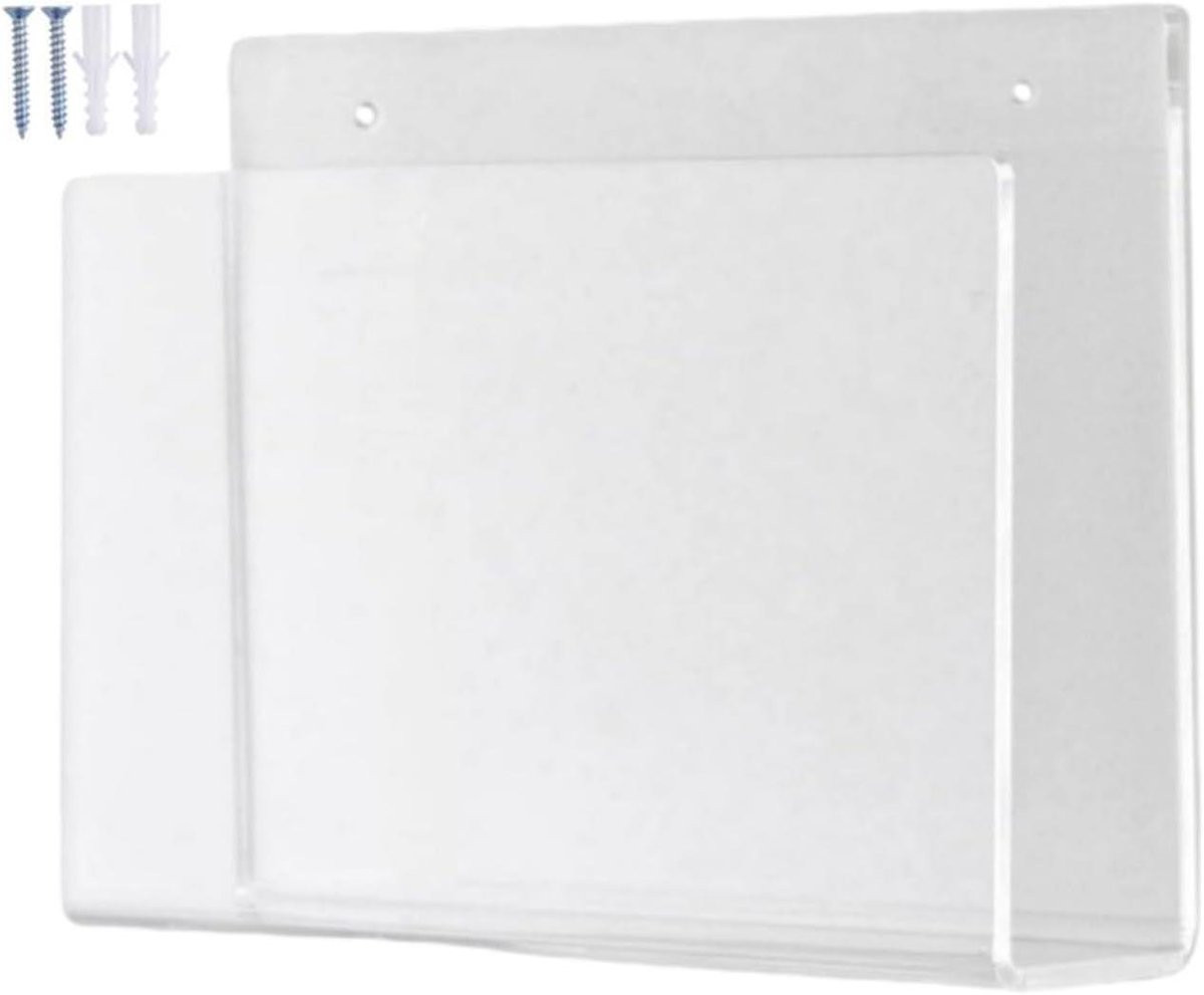 Generico Documentenhouder voor wandmontage, transparant