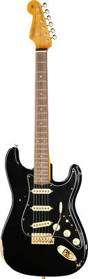 Fender LTD Custom 62 Strat Relic AB Aged Black