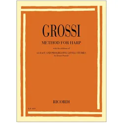 ER3039 Method for harp, Fachbücher von Ettore Pozzoli, Maria Grossi