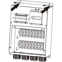 PowerWalker Wartungs-Bypassschalter 3/3 MBS 60K für Wandmontage