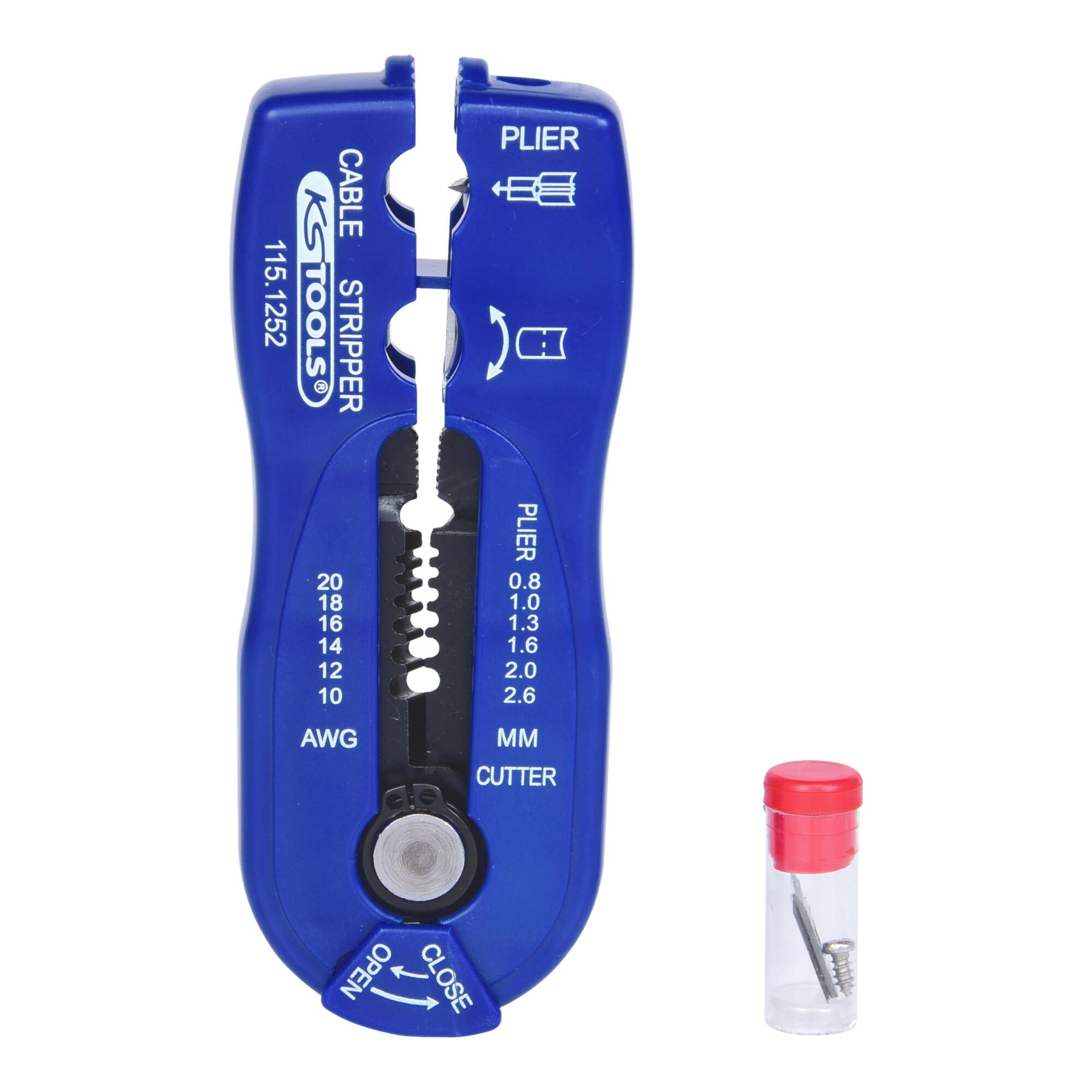 KS Tools Multifunktions-Abisolierwerkzeug, 0,8-2,6mm (115.1252)