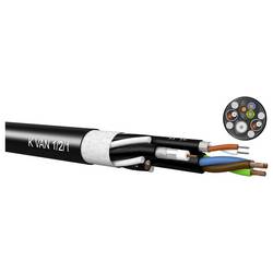 Kabeltronik 851231000 Kombikabel K-VAN 3 x 1 mm² Schwarz 100 m