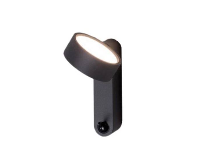 MARTINELLI LUCE lampe murale applique TOGGLE (Anthracite - Aluminium verni)