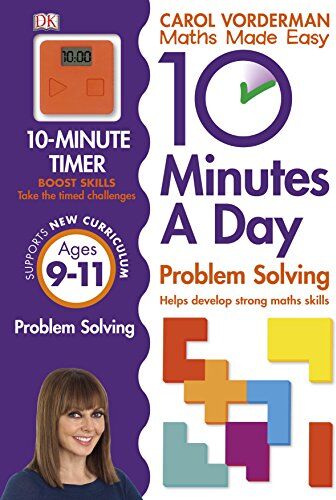Carol Vorderman - 10 Minutes a Day Problem Solving KS2 Ages 9-11 (Carol Vorderman's Maths Made Easy) - Preis vom 30.09.2026 09:01:18 h