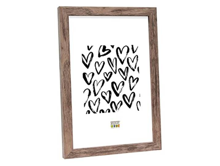 Deknudt Frames S45RH3-20.0X28.0 fotolijst, hout, blok-sierlijst, 31,8 x 24,3 x 2,2 cm, bruin