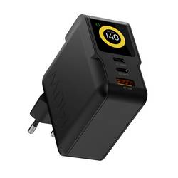 XTORM NextGen GaN3 USB Ladegerät 140 W Quick Charge 3.0 Schwarz XECNG1401