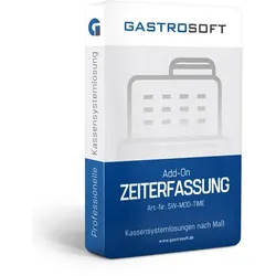 Einzelhandel Zeiterfassung Add-On für Kassensoftware PosSoft Standard & Professi...