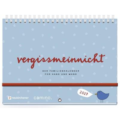 vergissmeinnicht 2027 - Der Familienkalender für Hand und Wand