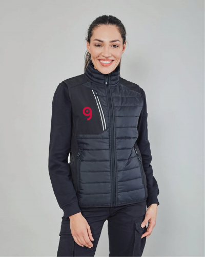 Gilet in tessuto composito Coblenza Lady Personalizzate o neutre JRC