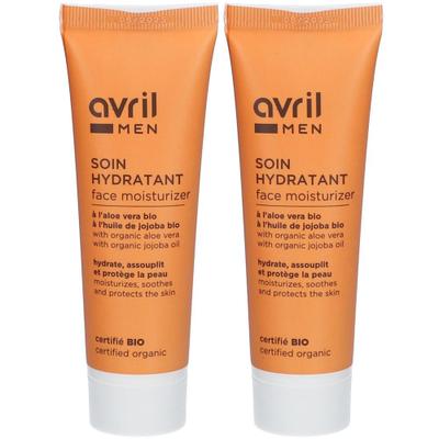 Avril Men Soin hydratant x2 2x50 ml Hautcreme
