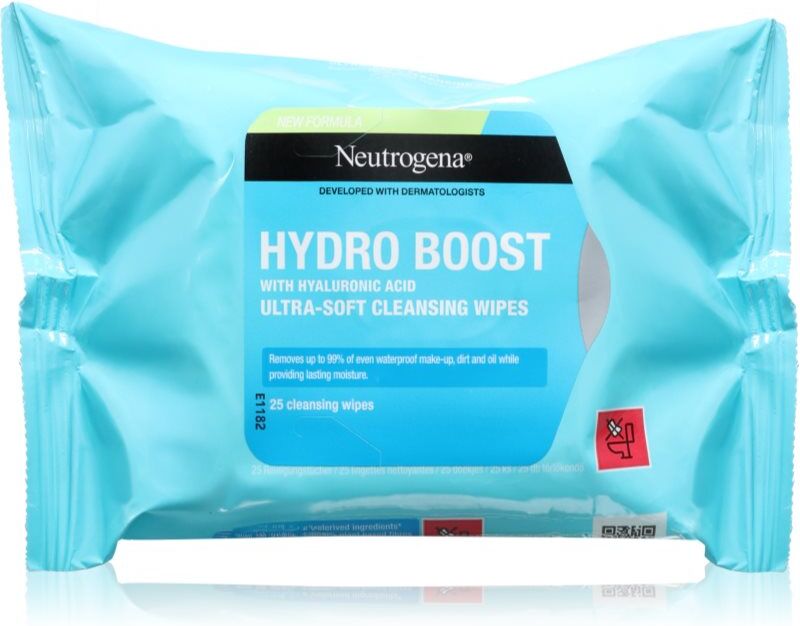 Neutrogena Hydro Boost® gentle cleansing wipes 25 pc