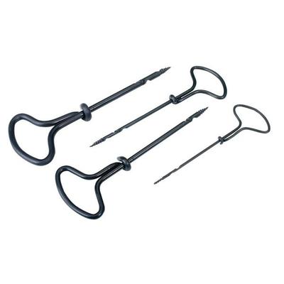 PEBARO NA2-3-4-5 - Nagelbohrer 4-teilig, Handbohrer für Löcher 2,3,4,5mm, für Kastanien oder Weichholz