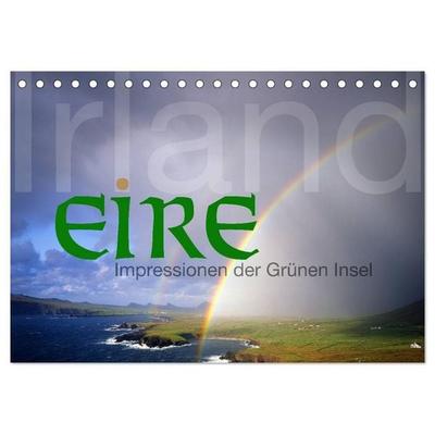 Irland Eire - Impressionen der Grünen Insel (Tischkalender 2027 DIN A5 quer), CALVENDO Monatskalender