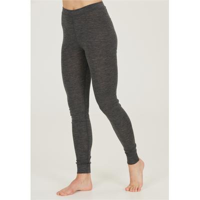 Thermohose WHISTLER "Cerro", Damen, Gr. 48, EURO-Größen, schwarz (schwarz, meliert), 85% Wolle, 15% Lyocell, meliert, Hosen Thermohose, in feuchtigkeitsregulierender Qualität