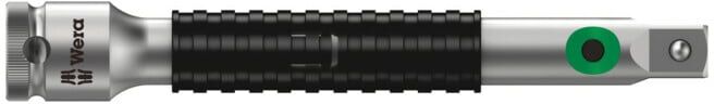 Wera 8796 SB Rallonge Zyklop « flexible-lock » avec bague de rotation rapide, courte, 3/8