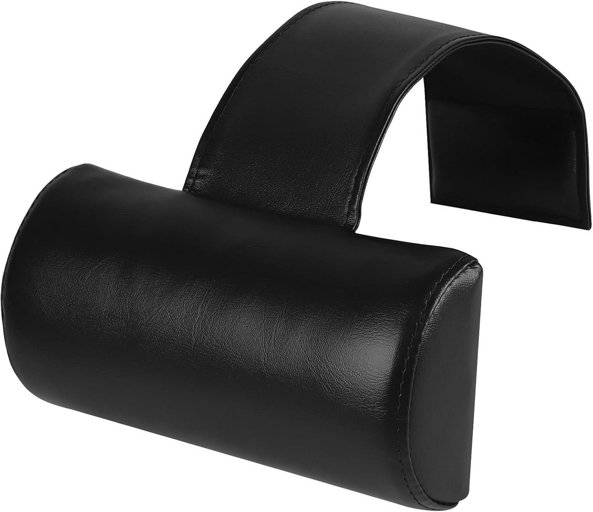 Comfortabel halfrond hoofdkussen voor hot tub en whirlpool, zwart