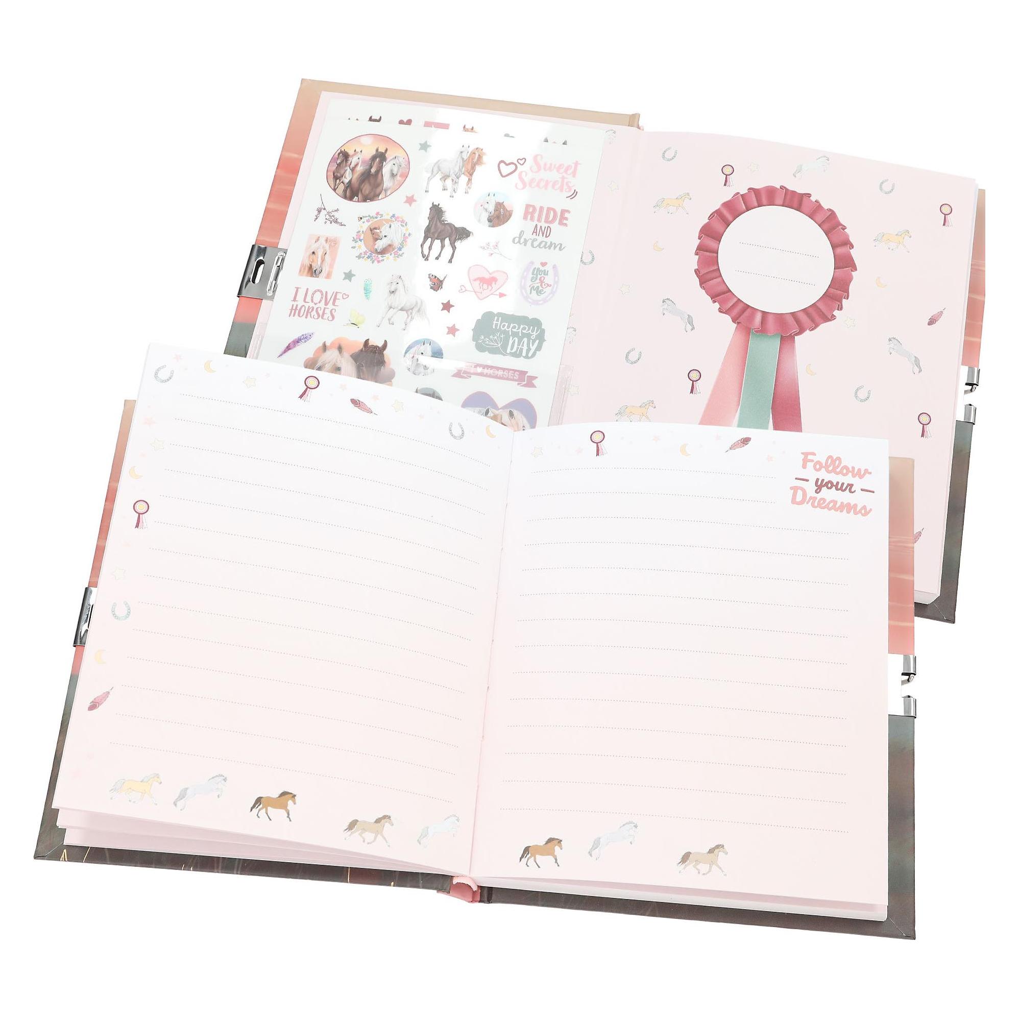 Schmidt Spiele Miss Melody - Diary, Motif 2 (413889) (16 x 19 cm, Liniert, Harter Einband) (413889)