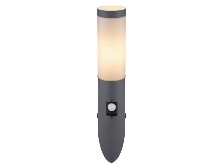 Globo Aussenleuchte, Opal, Kunststoff, 41 cm, CE, Bewegungsmelder, Lampen & Leuchten, Aussenbeleuchtung, Aussenleuchten