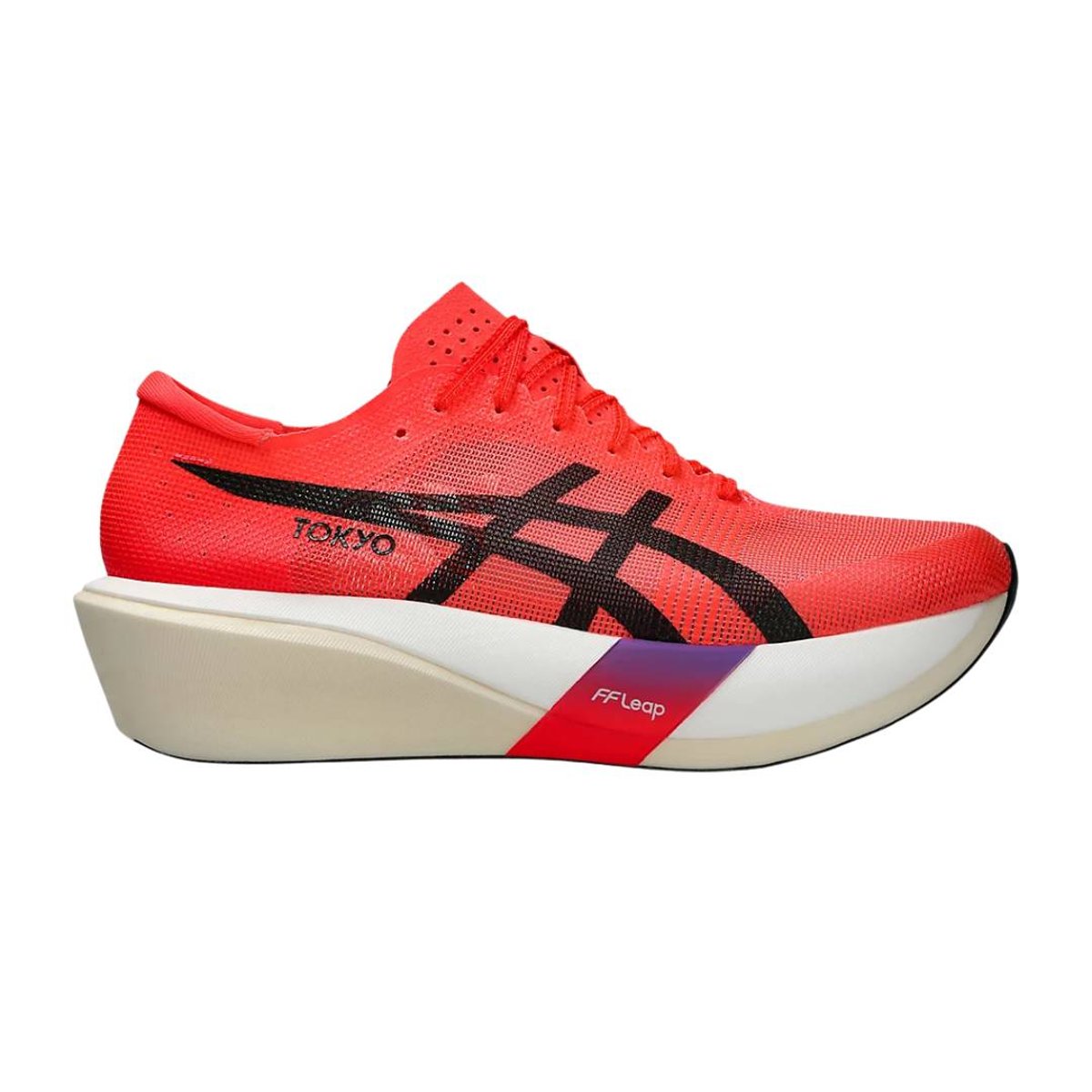 Tênis Asics Metaspeed Edge Tokyo Vermelho Branco AW25 Unissex, Tamanho 39,5 - EUR Unisex