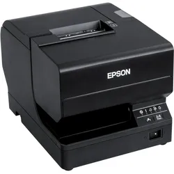 Epson TM-J7200 (301) W/O MICR TM-J7200 (301) W/O MICR,BLACK,INC PSU, EU, Schwarz, USB 2.0 Typ B, Ether... (RJ45, USB), Belegdrucker, Schwarz