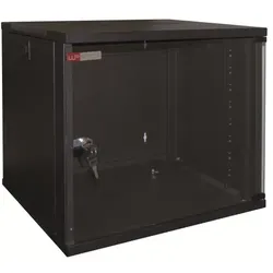 Wp Montaje En Pared Rack 19' Serie Rwa 9u (9 HE, 19 Zoll Rack), Serverschrank, Schwarz