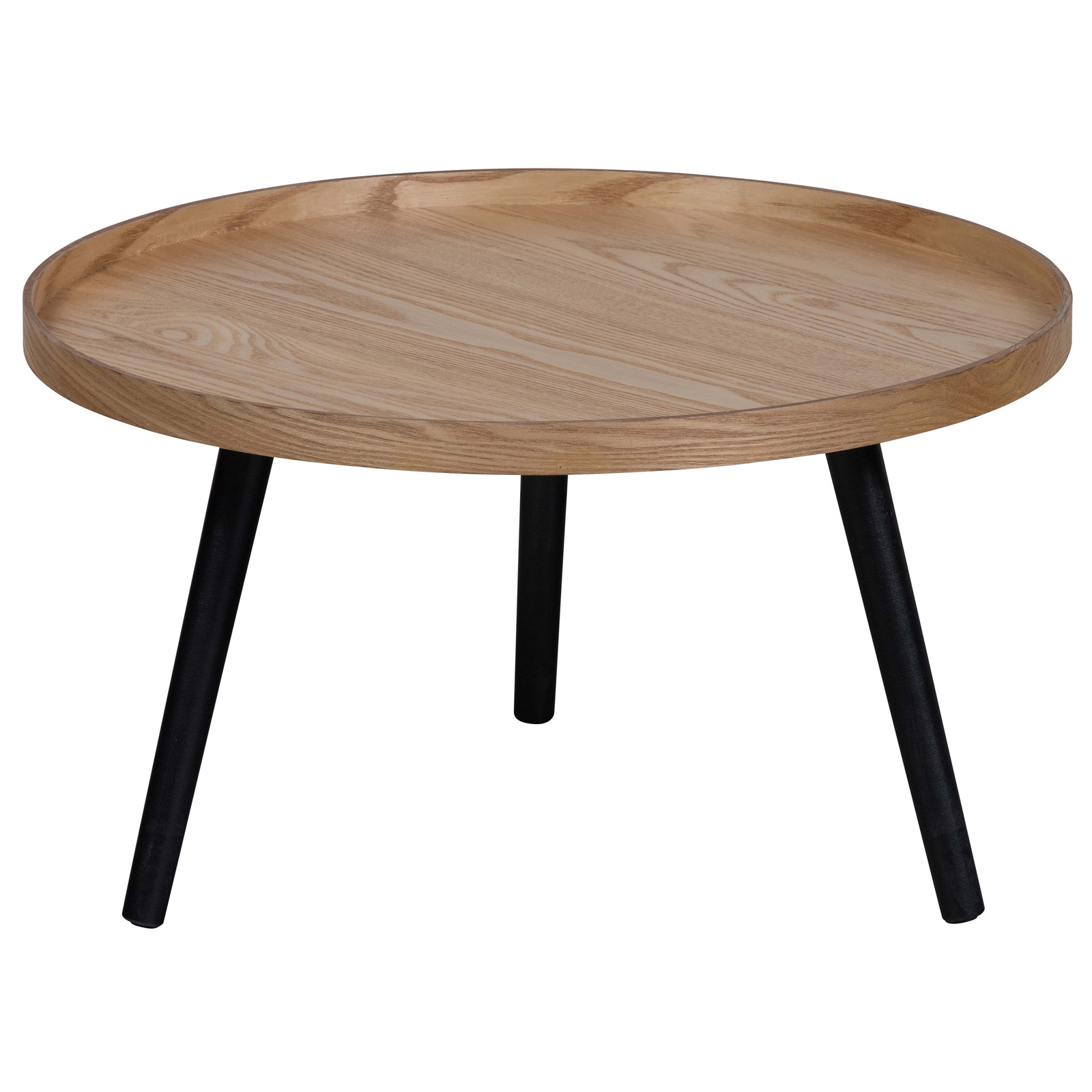 WOOOD Ronde Bijzettafel Mesa 60 cm - Naturel