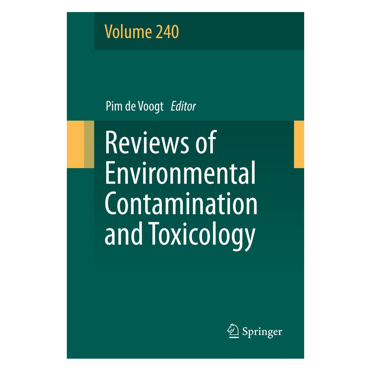 Springer Reviews of Environmental Contamination (Englisch, Hardcover, Pim de Voogt) (9783319422992)