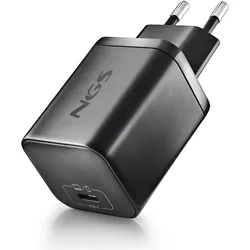 NGS BUD 65W-C (65 W, 1 Port), USB Ladegerät, Schwarz