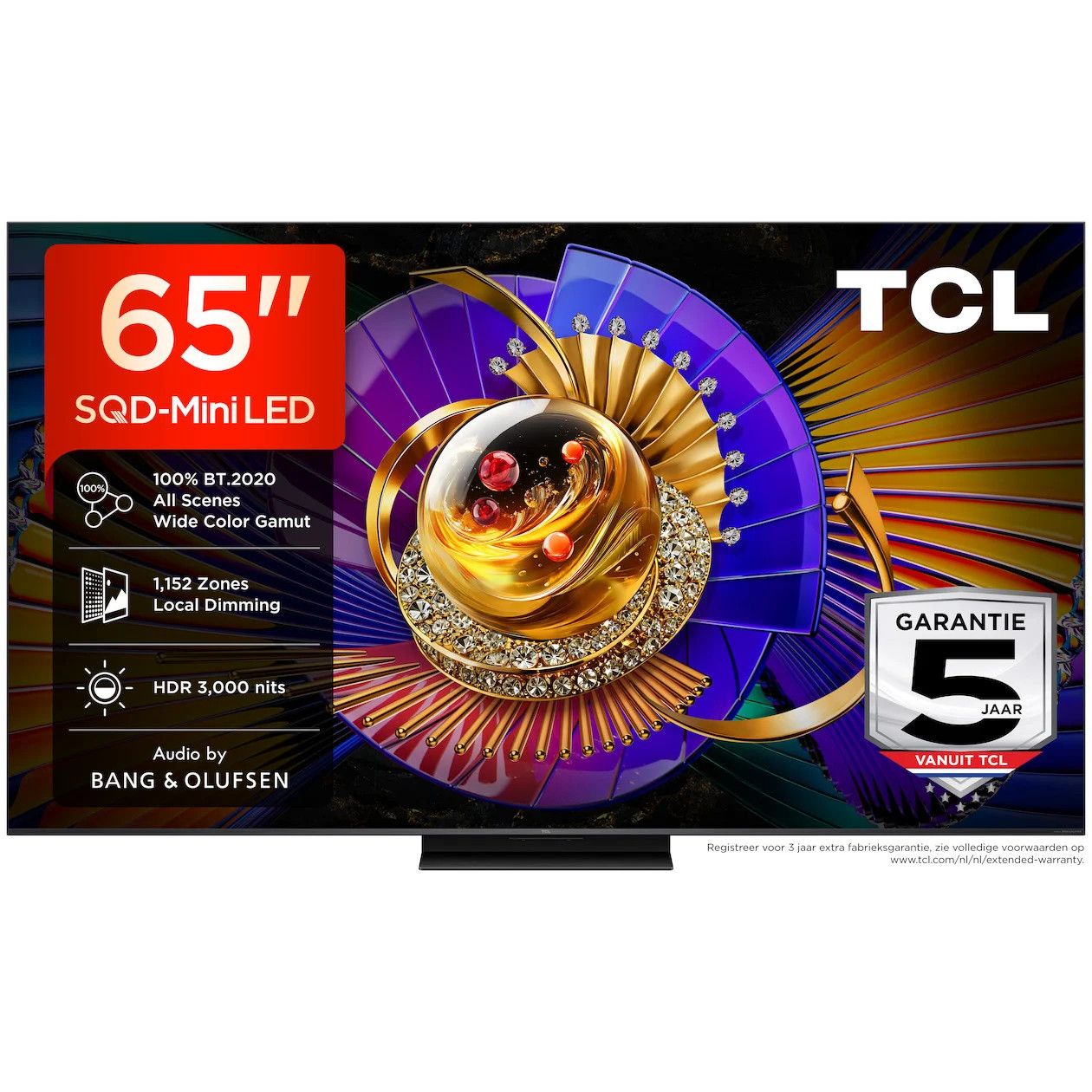 TCL Mini LED TV 65MSQLED85L (2026) - 65 inch