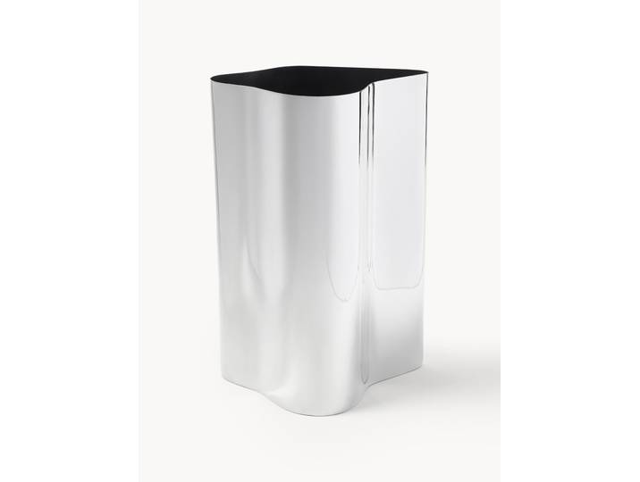 Vase en acier inoxydable Vine, haut. 26 cm