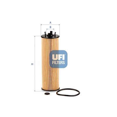 UFI Ölfilter 25.EVO.00 Filtereinsatz 160mm für VAG