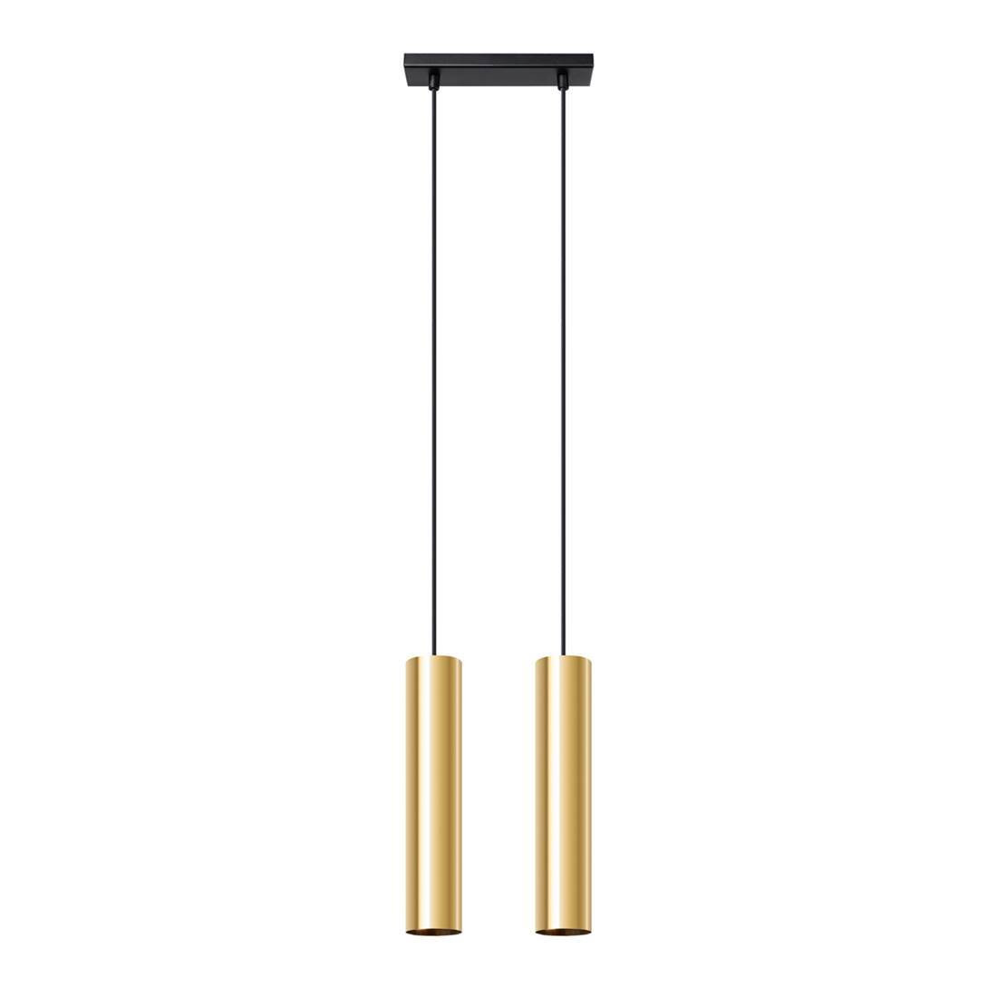 Sollux Lighting Hanglamp LAGOS 2 gepolijst goud