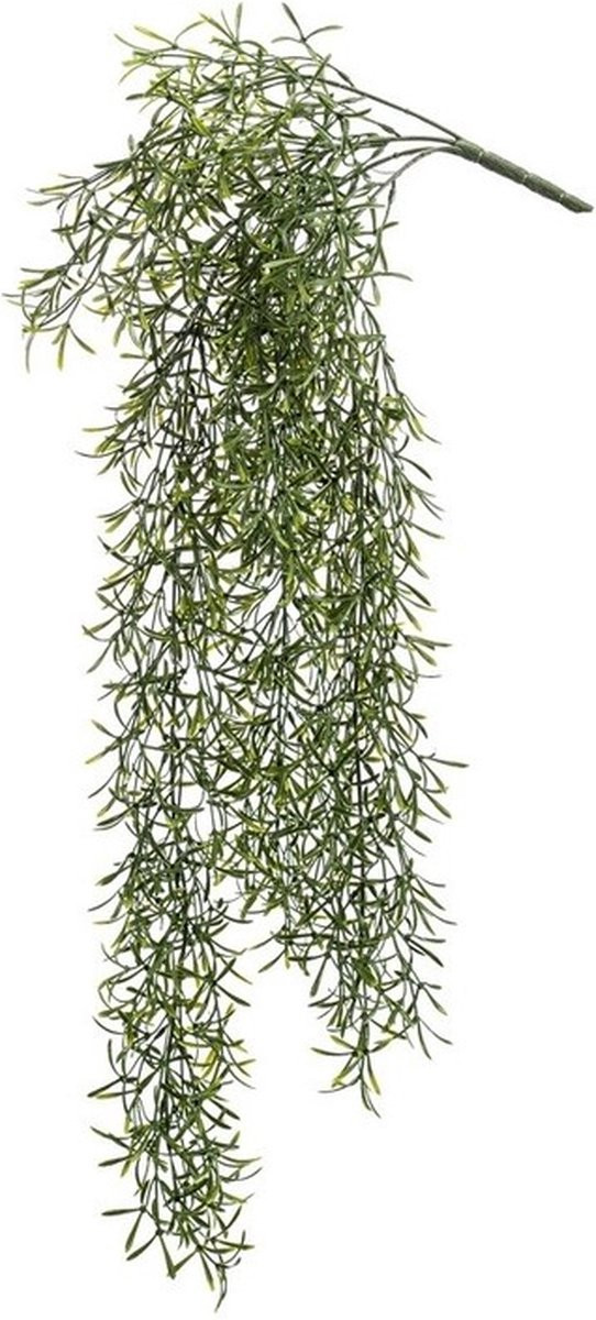 Bellatio Flowers & Plants Groen Kunstgras Hangplant - 75 cm
