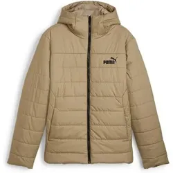 PUMA Herren Jacke ESS Hooded Padded Jacket, Größe L in Braun Braun