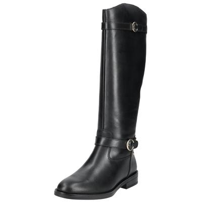 Stiefel PIKOLINOS "PIKOLINOS Stiefel Leder", Damen, Gr. 38, schwarz, Leder, Schuhe Stiefel
