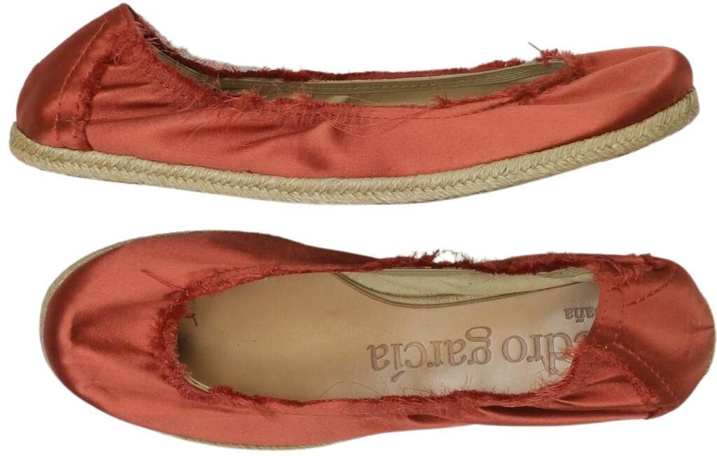 Pedro Garcia Damen Ballerina, Rot, Gr. EU 40, kein / Etikett - Second Hand