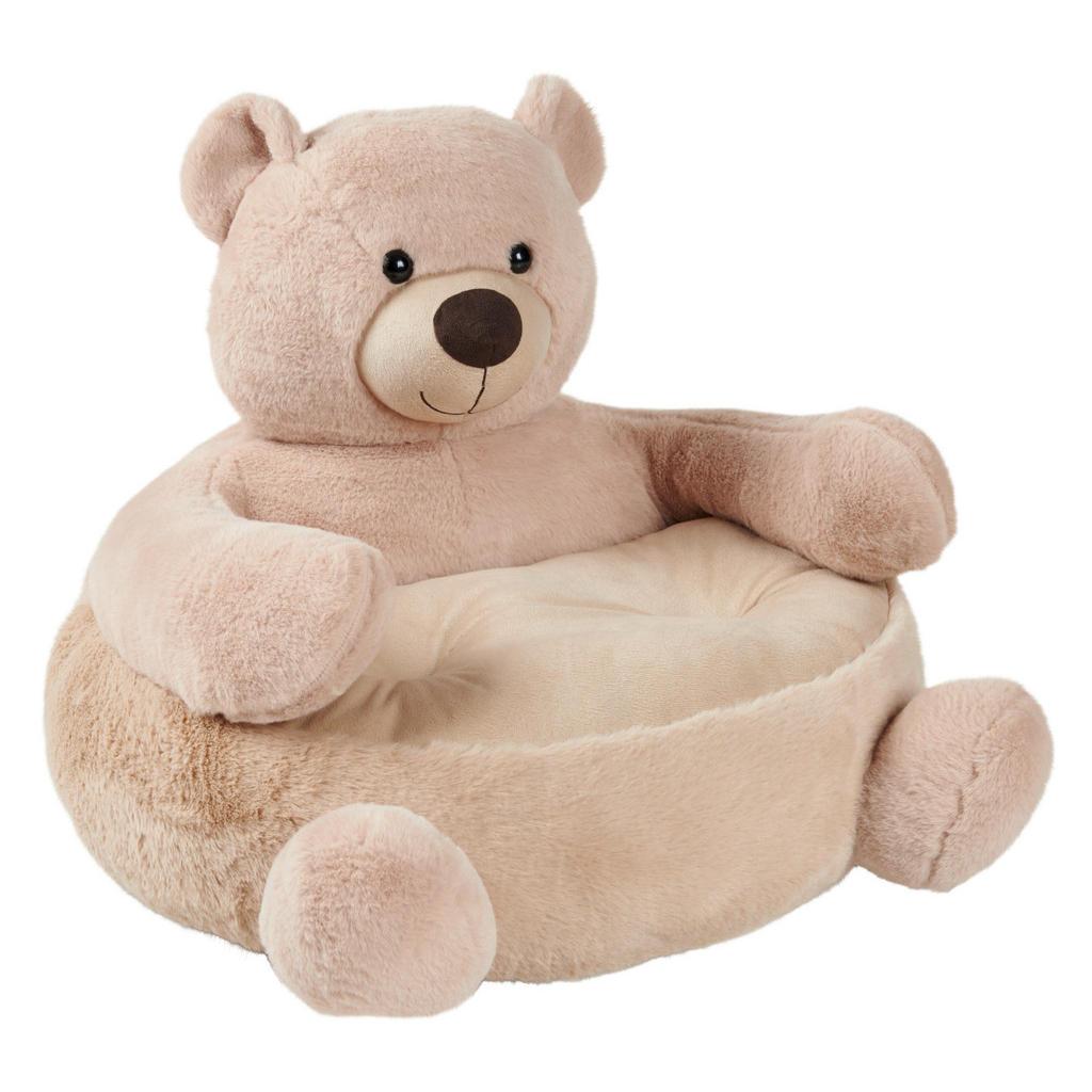 Patinio Kindersessel , Beige , Textil , Bär , Füllung: Polyester , 55x45x53 cm , Baby- und Kindermöbel, Babyzimmer, Kindersessel & Kindertische