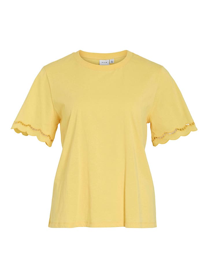 Vila Shirt in Gelb - S