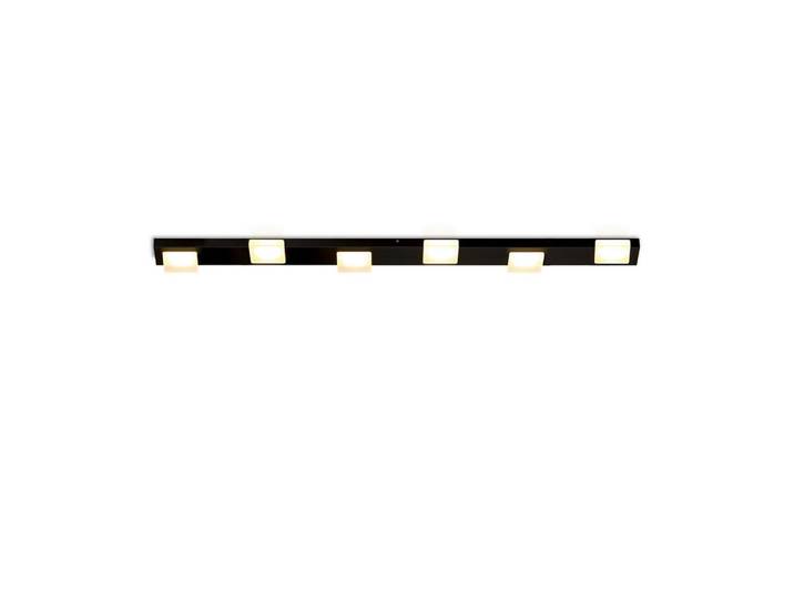 Bopp Led-Deckenleuchte, Schwarz, Metall, 12x3x115 cm, Made in Germany, Lampen & Leuchten, LED Beleuchtung, LED-Deckenleuchten