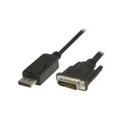MicroConnect DisplayPort – DVI (3 m), Videokabel, Schwarz