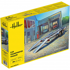 Heller - Car Transporter Trailer - 1:24 - 98 Teile 305044