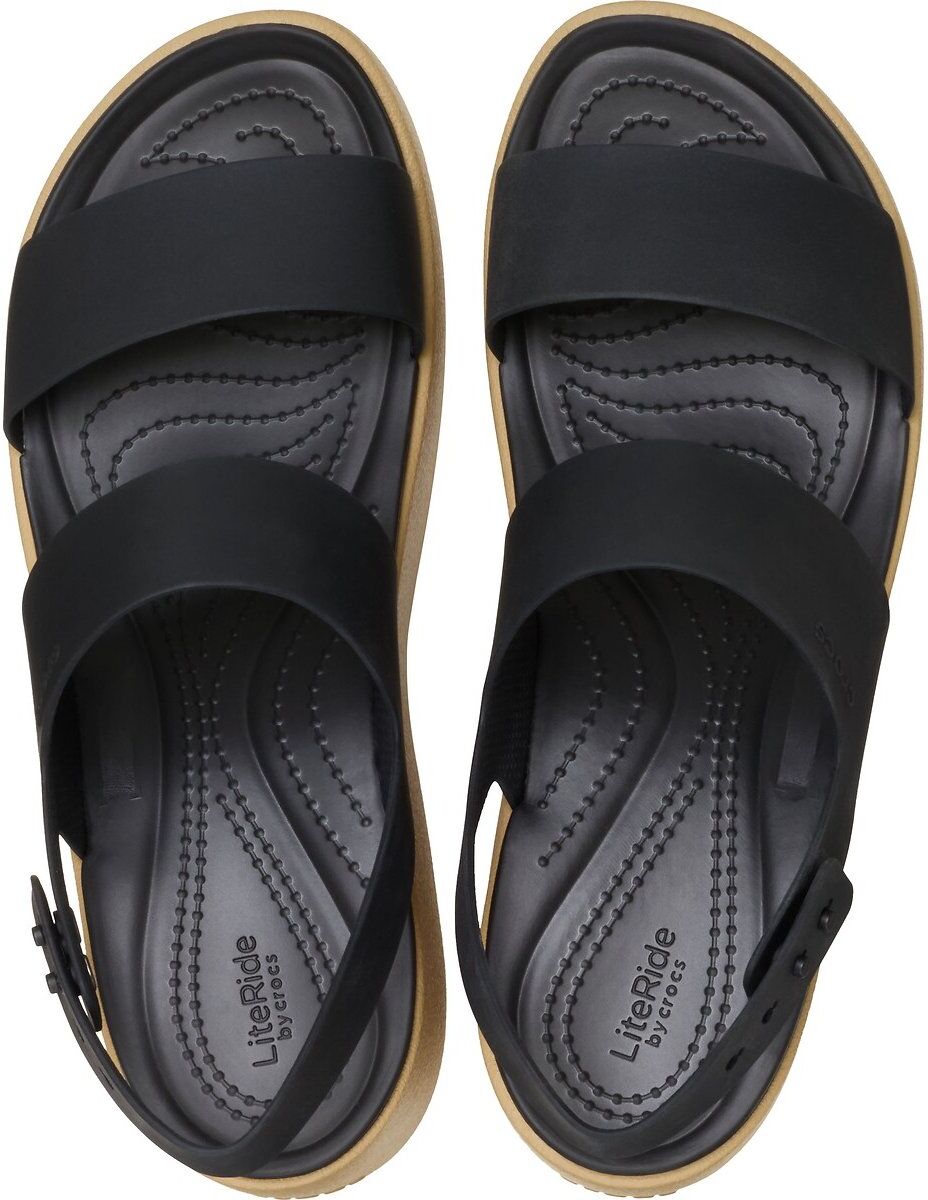 CROCS Sandales compensées Brooklyn Sky