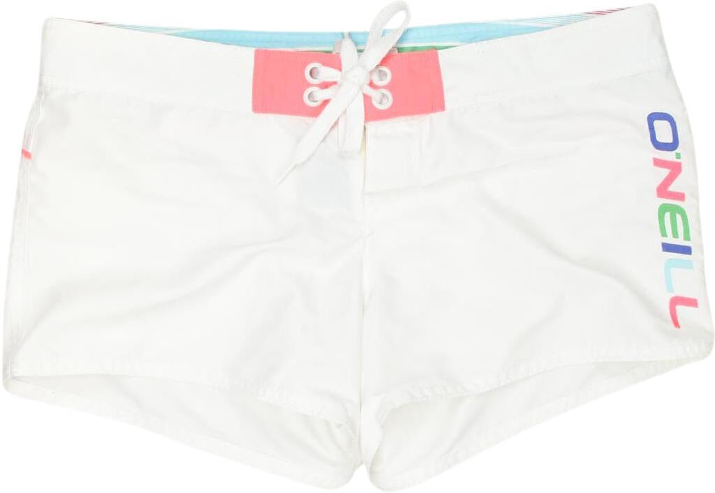 O Neill Damen Shorts, Weiß, Gr. W29, Synthetik - Second Hand