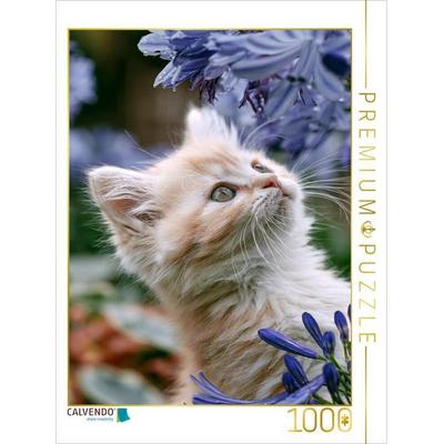 CALVENDO Puzzle Du bist aber eine große Blume | 1000 Teile Lege-Größe 64x48cm Foto-Puzzle für glückliche Stunden, von , Calvendo Puzzle