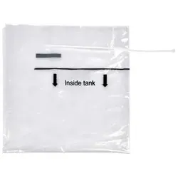 5 PE-Entsorgungsbeutel transparent 30 Liter (635426000)