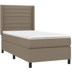 vidaXL, Boxspringbett, Alexandria (Horizontale Streifen) (80 x 200 cm)
