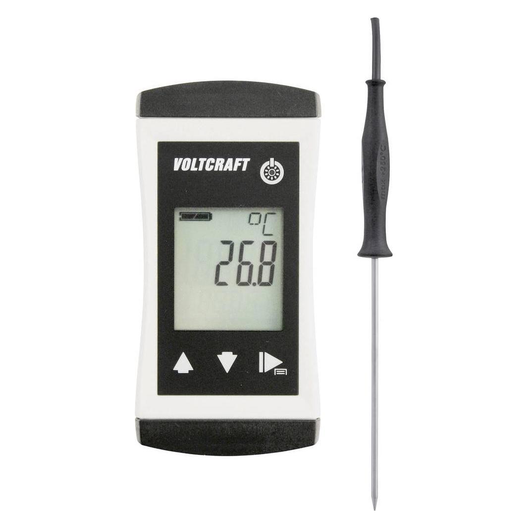 Voltcraft Wasserdichtes Universalthermometer PTM-100 inkl. Fühler TPT-203 (2050006142288)